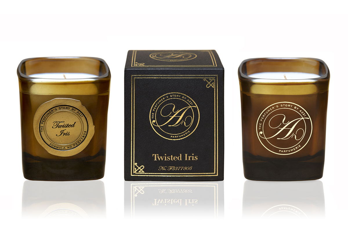 Twisted Iris Candle